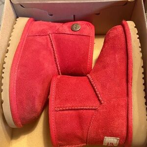 UGG Red Suede Boots